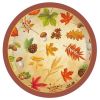 Thanksgiving Maple Leaf Paper Plates Party Plates and Napkins Party Supplie Birthday Disposable Tableware Set Party Dinnerware Serves 8 Guests for Pla